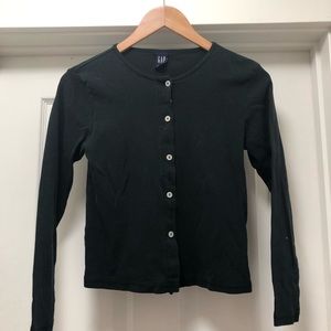 Gap black cardigan- size small